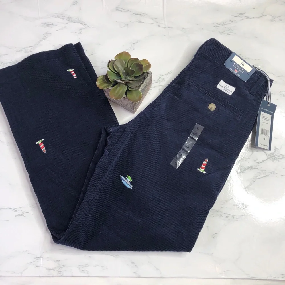 NWT Vineyard Vines nautical corduroy club pant